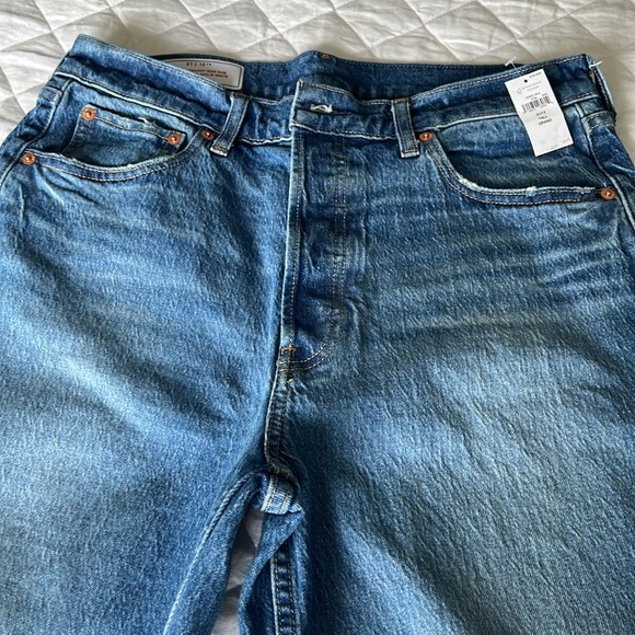 NWT Gap High Rise Cheeky Straight Tall Jeans - Picture 4 of 9